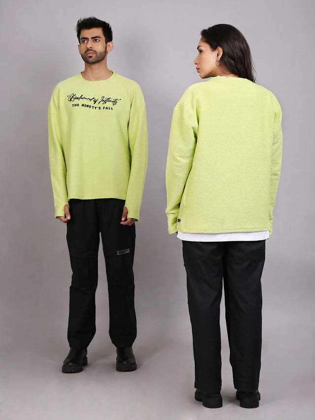 Revival sweatshirt - Lime