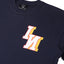 Navy Blue Oversized T-shirt - Bold IN