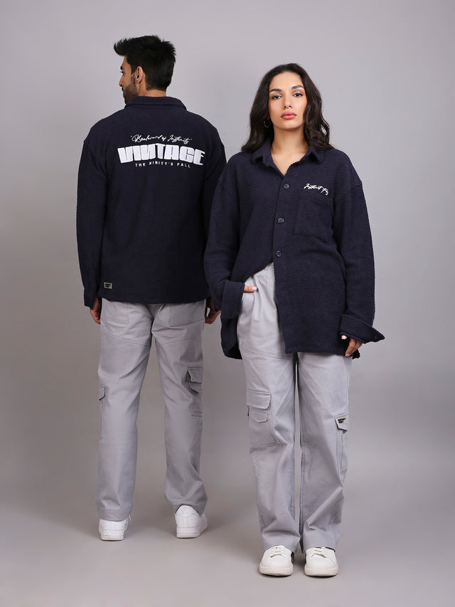 Old school Overshirt - Navy