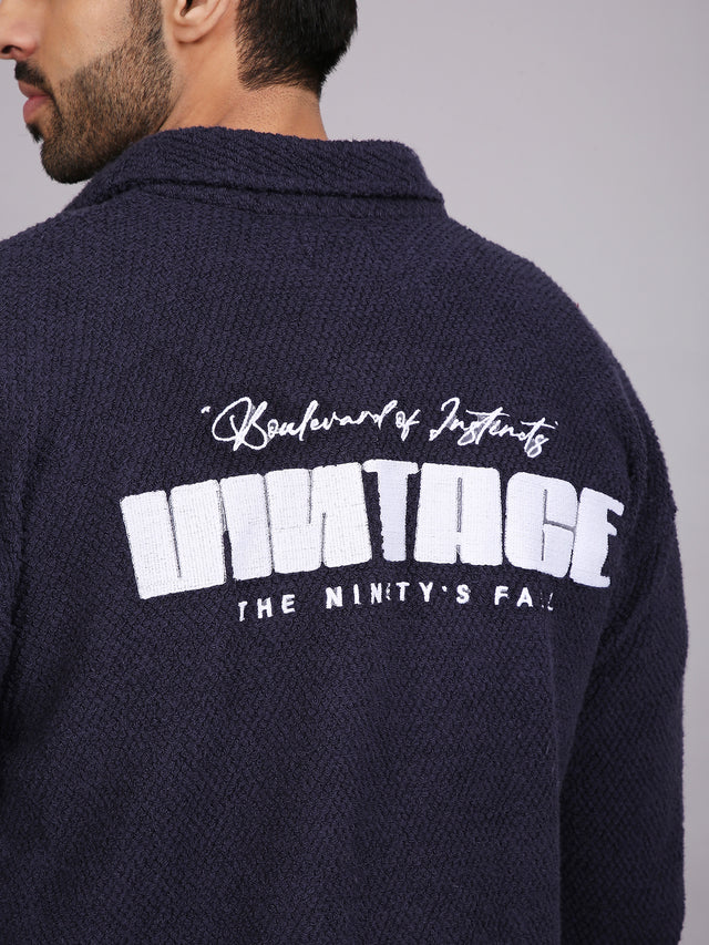 Old school Overshirt - Navy