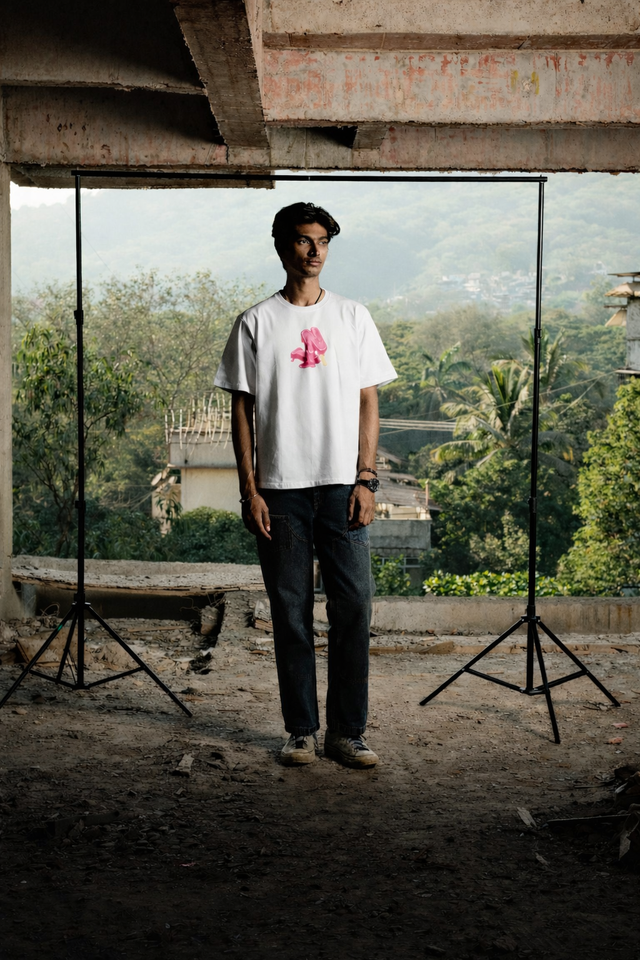 Ice Candy - Relaxed Fit Tshirt (White)