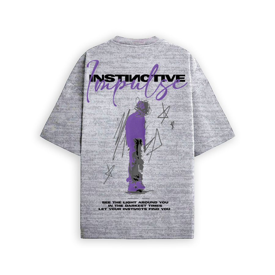 Impulse Oversized T-Shirt (Grey)
