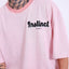 Retro Melange Pink- Oversized T-shirt
