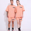 Retro Melange Orange- Oversized T-shirt