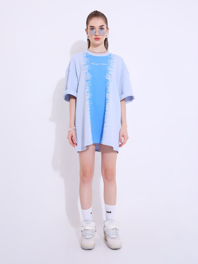 Blue Moon - Oversized T-shirt