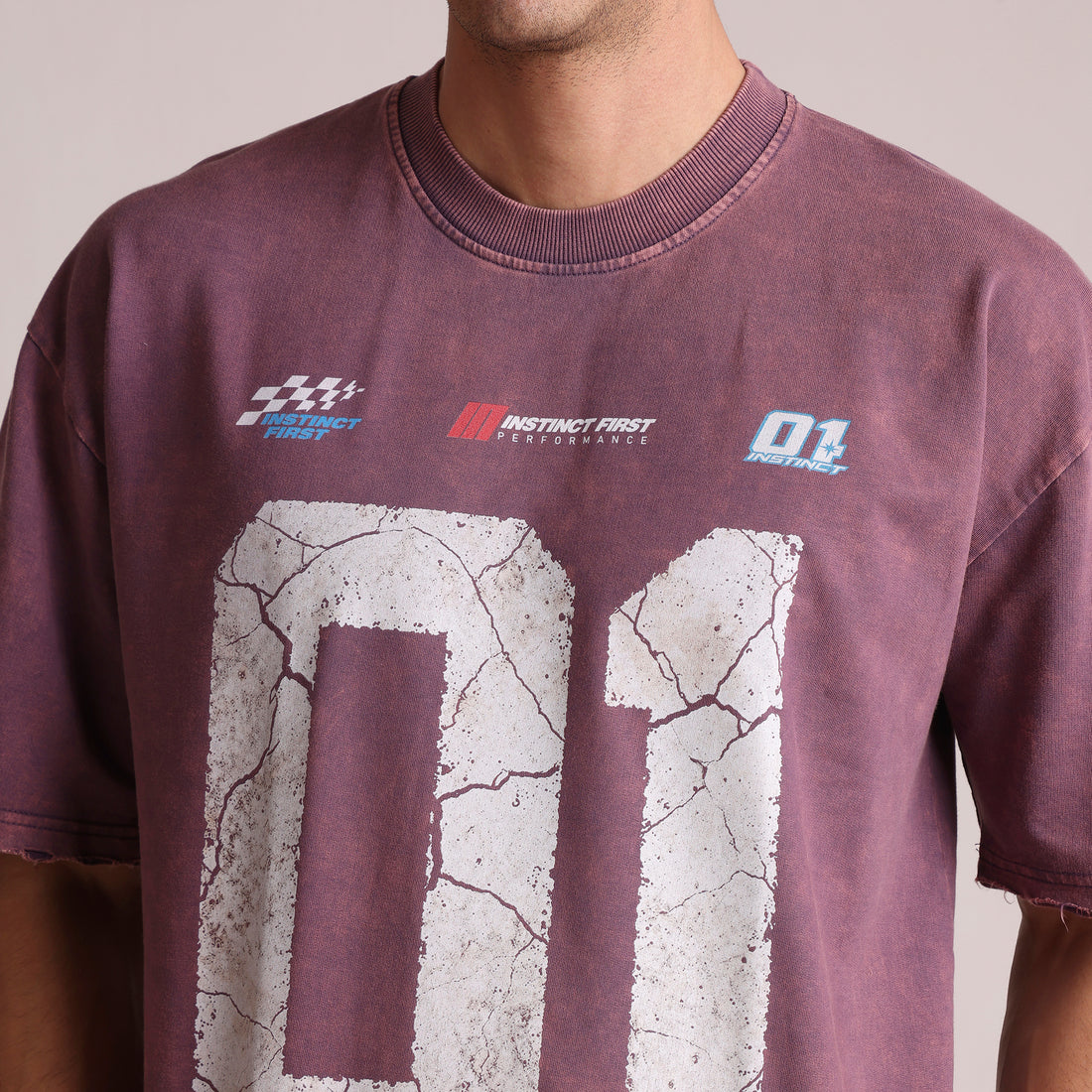 NFS - Oversized T-shirt (Plum)