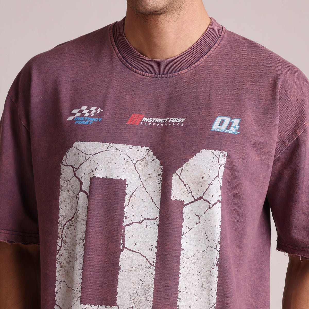 NFS - Oversized T-shirt (Plum)