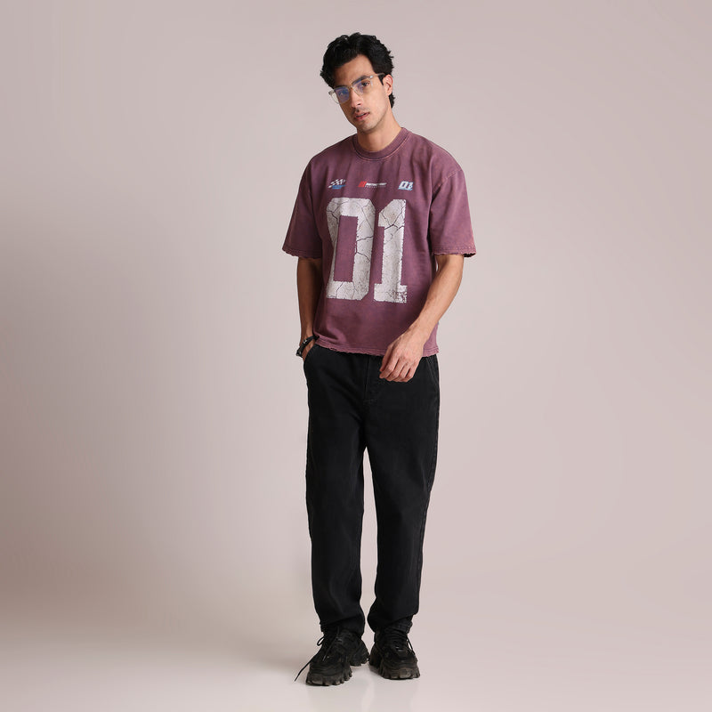 NFS - Oversized T-shirt (Plum)