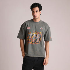 Asphalt - Oversized T-shirt (Grey)