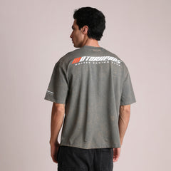 Asphalt - Oversized T-shirt (Grey)