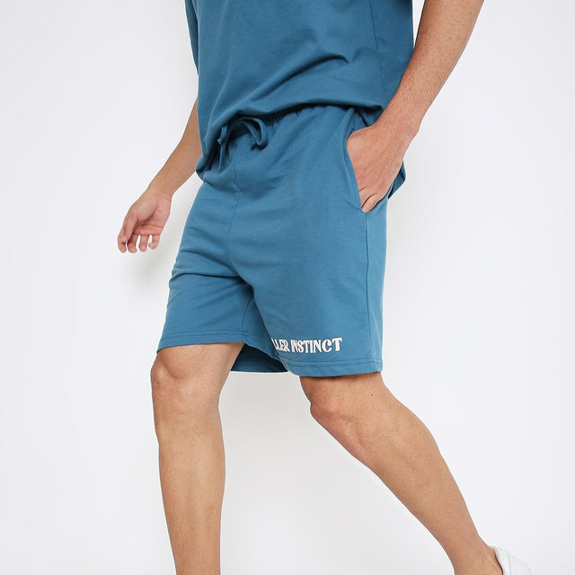 Midnight Blue Oversized Shorts