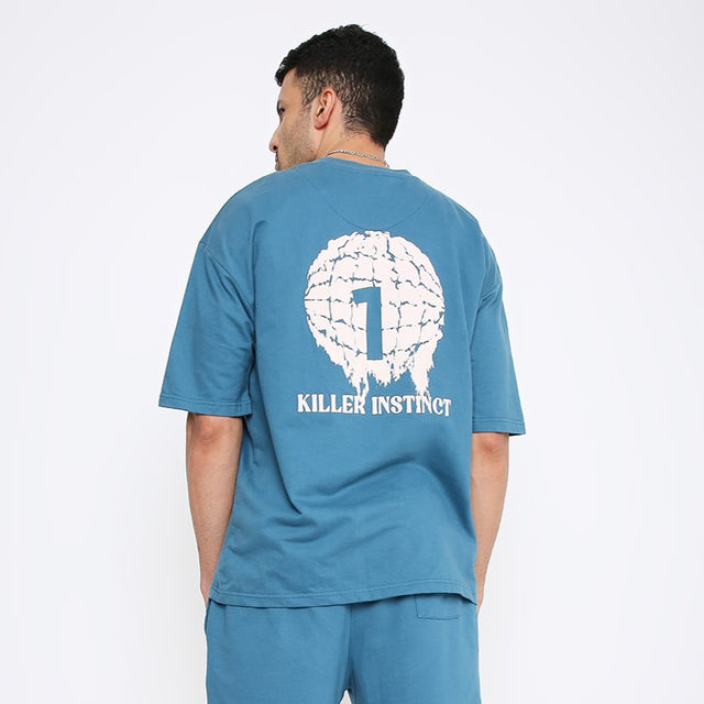 Midnight Blue Oversized T-shirt
