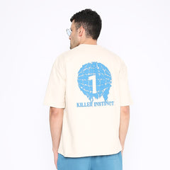 Oversized T-shirt (Tapioca)