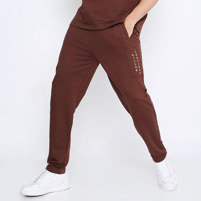 Brown sweatpants