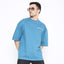 Oversized T-Shirt - Blue IN