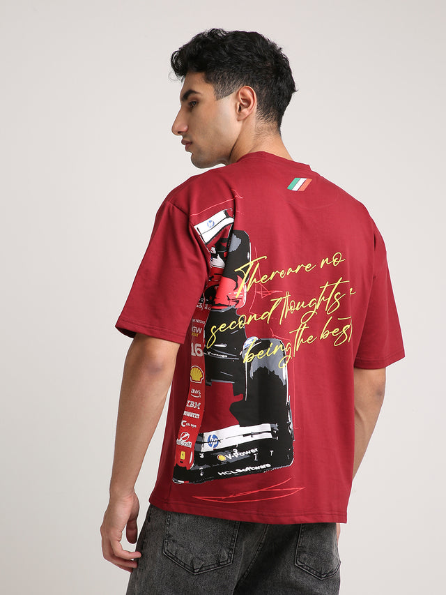 Tifosi - Oversized T-Shirt (Blood Red)
