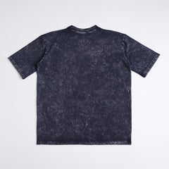 Cobalt Washed Out Oversized T-shirt (Blue)