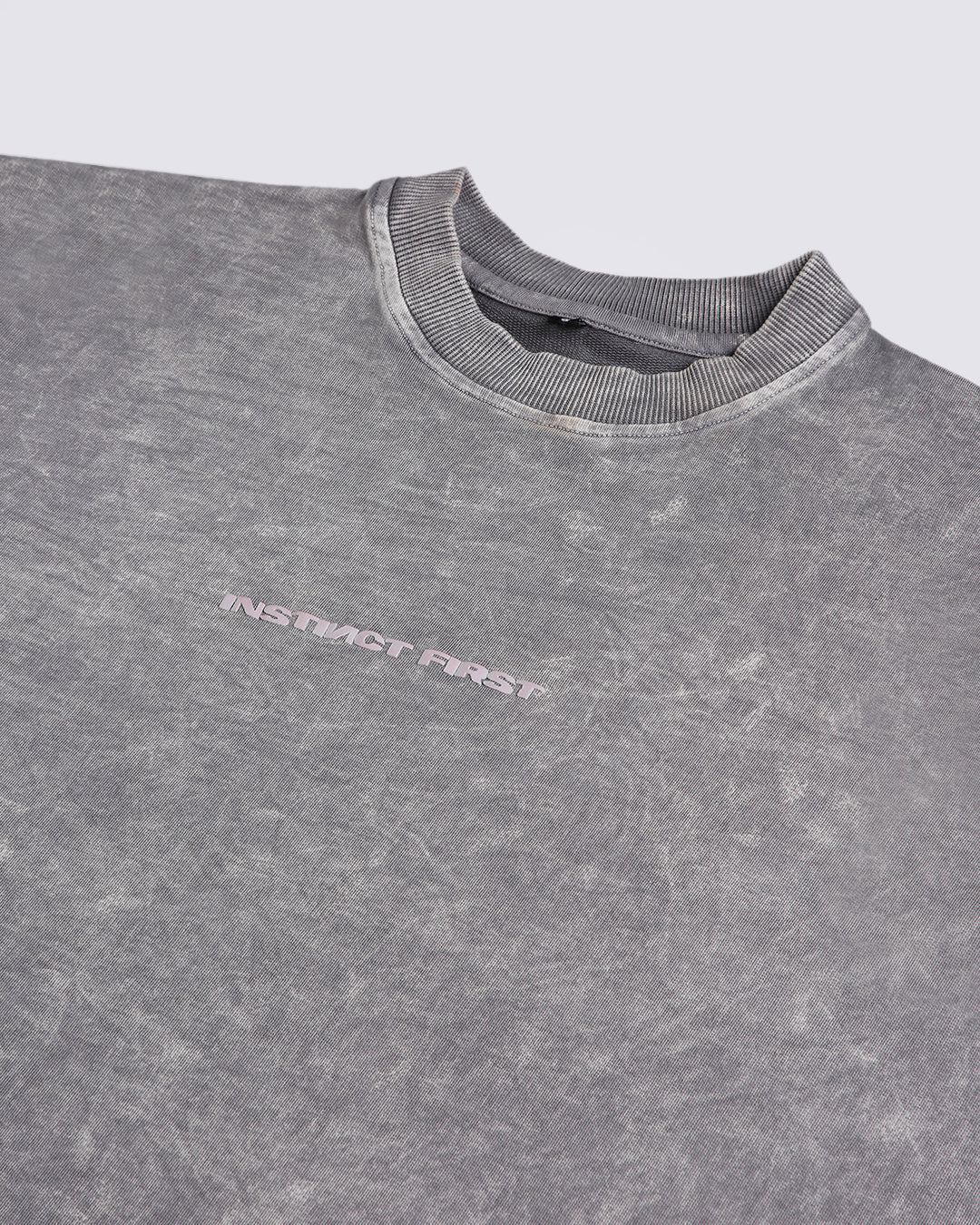 Washed Out Oversized T-shirt (Platinum)
