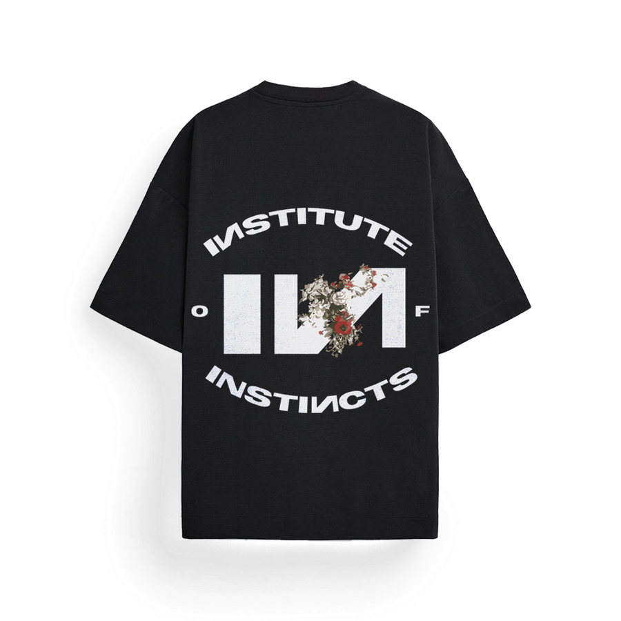 Institute Of Instincts - Oversized T-shirt (Black)