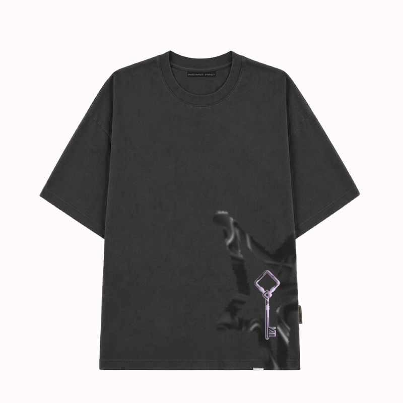 Ace of Keys - OVERSIZED T-SHIRT (Grey)