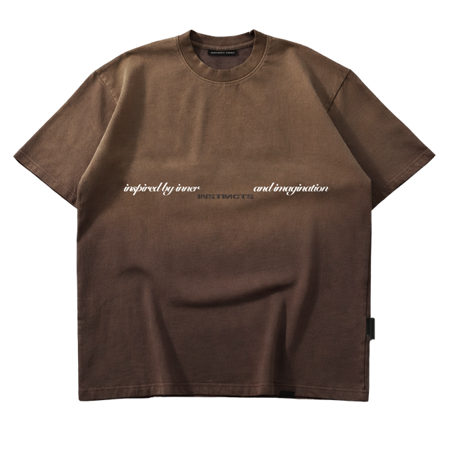 Inner Forces - Oversized Tshirt (Mountain Brown)