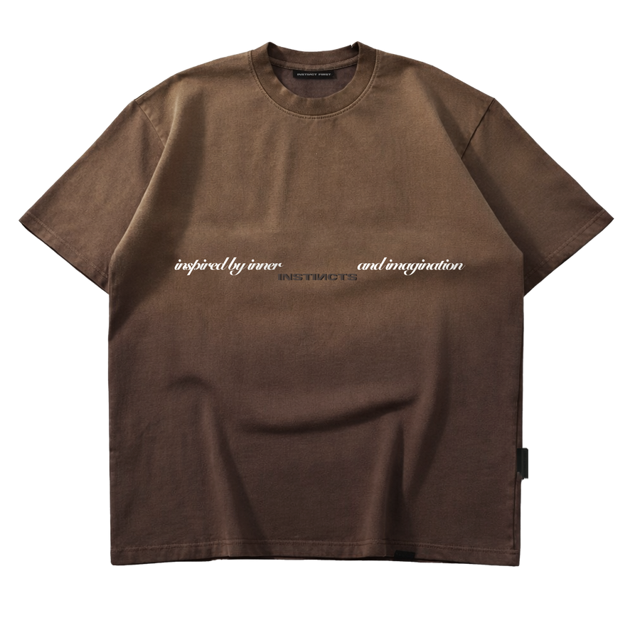 Inner Forces - Oversized Tshirt (Mountain Brown)