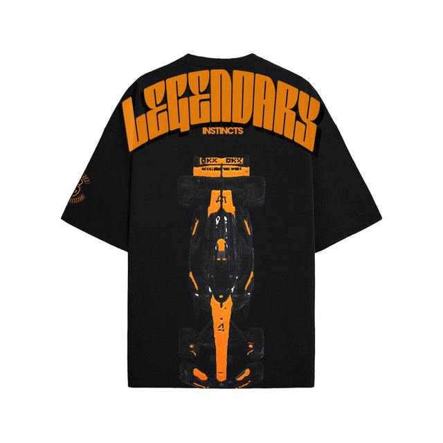Papaya Ranger - Oversized T-shirt (Black)