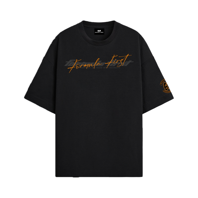 Papaya Ranger - Oversized T-shirt (Black)