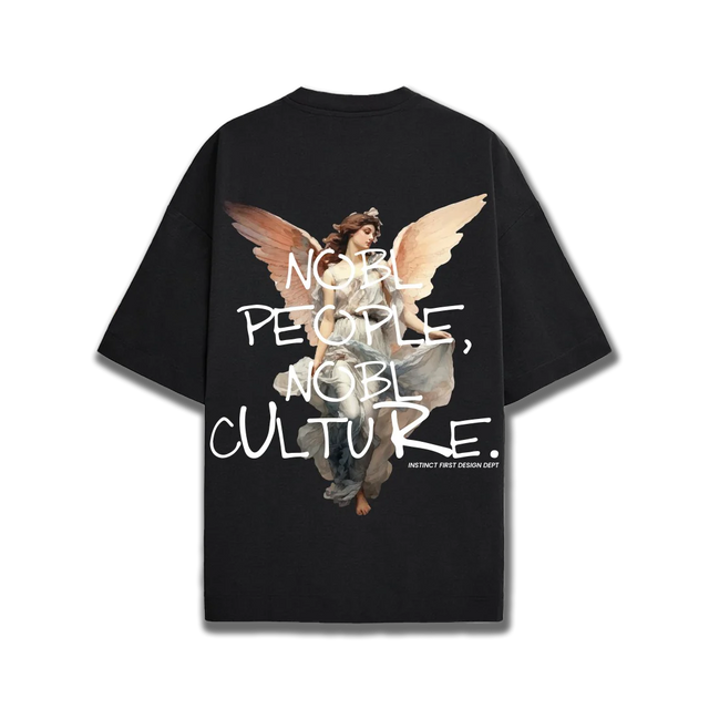 Nobl Oversized T-shirt- Black