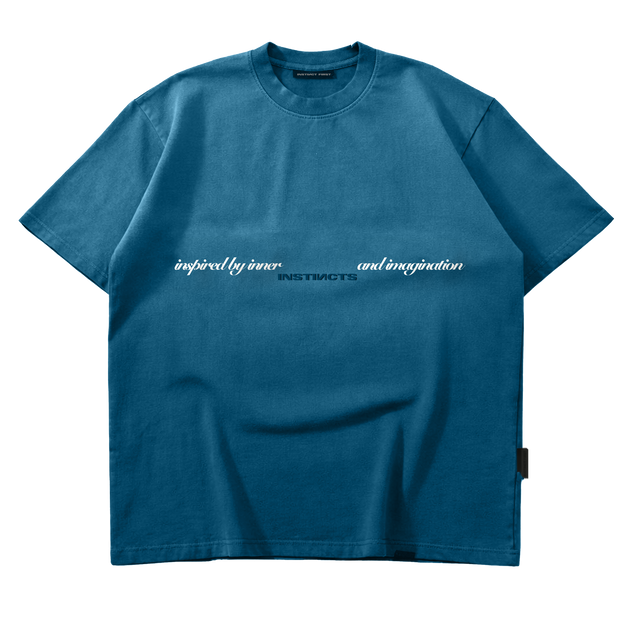 Inner Forces - Oversized Tshirt (Ocean Blue)