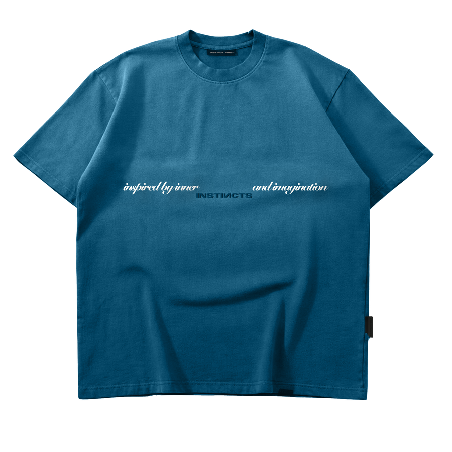 Inner Forces - Oversized Tshirt (Ocean Blue)