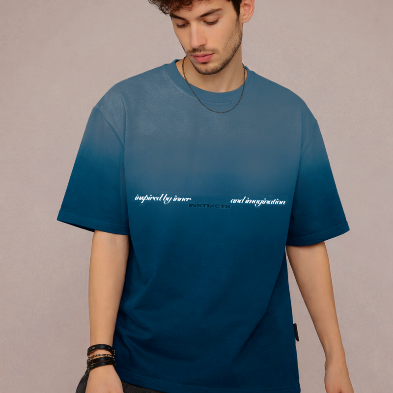Inner Forces - Oversized Tshirt (Ocean Blue)