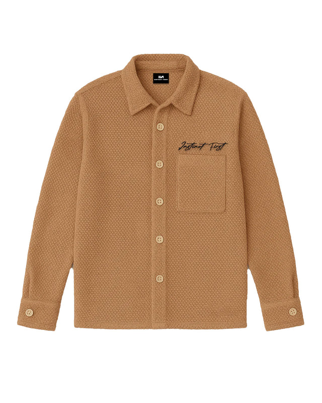 Old school overshirt - Mud