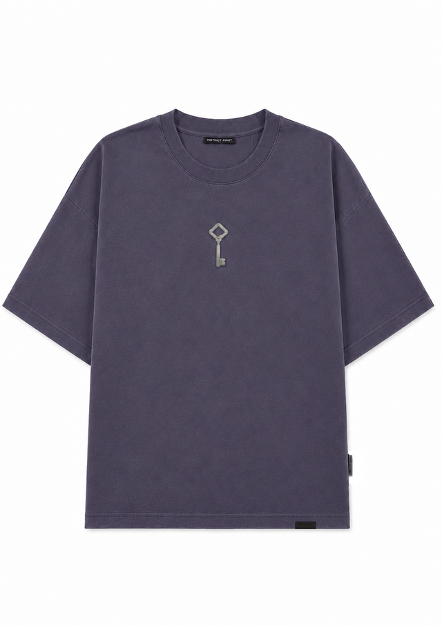 Key of Instincts - Oversized T-Shirt (Purple)