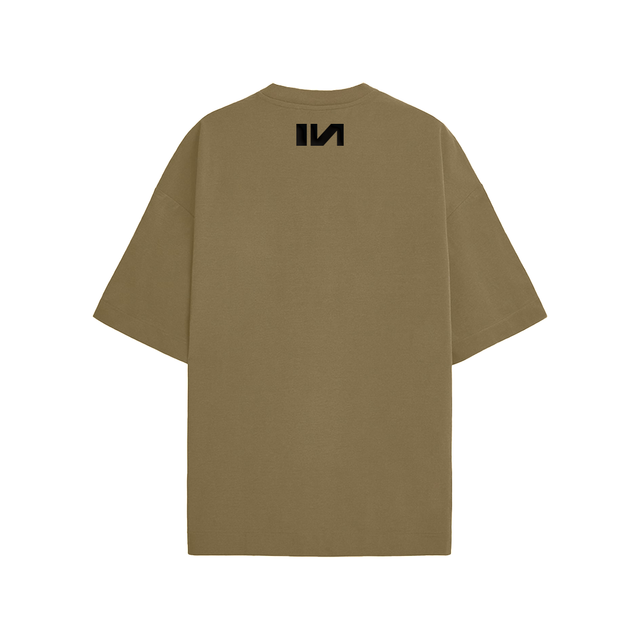 Oversized T-shirt - Pirate Brown