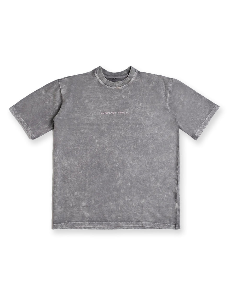 Washed Out Oversized T-shirt (Platinum)