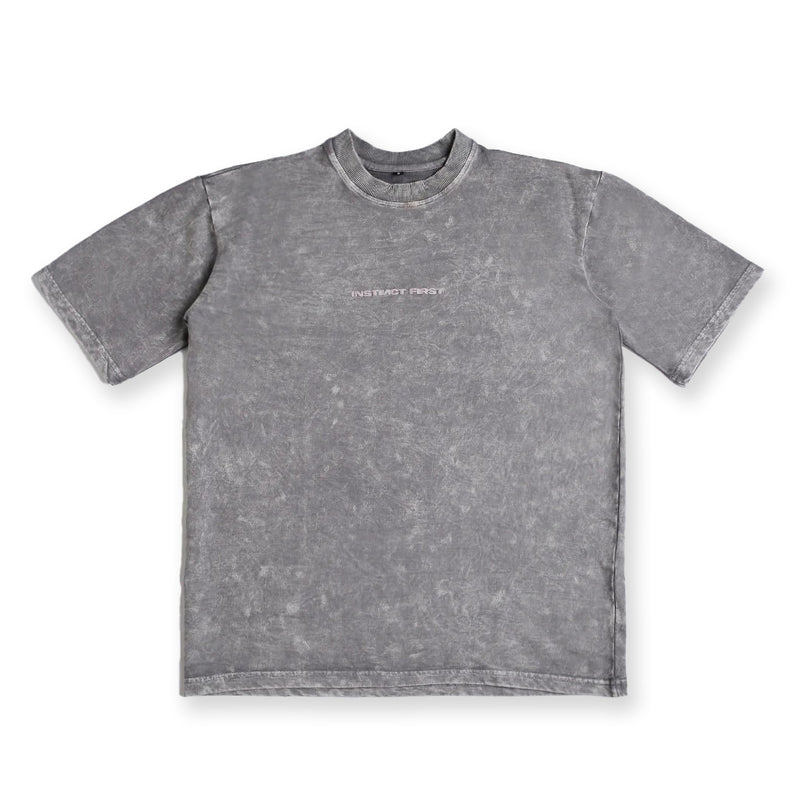 Washed Out Oversized T-shirt (Platinum)