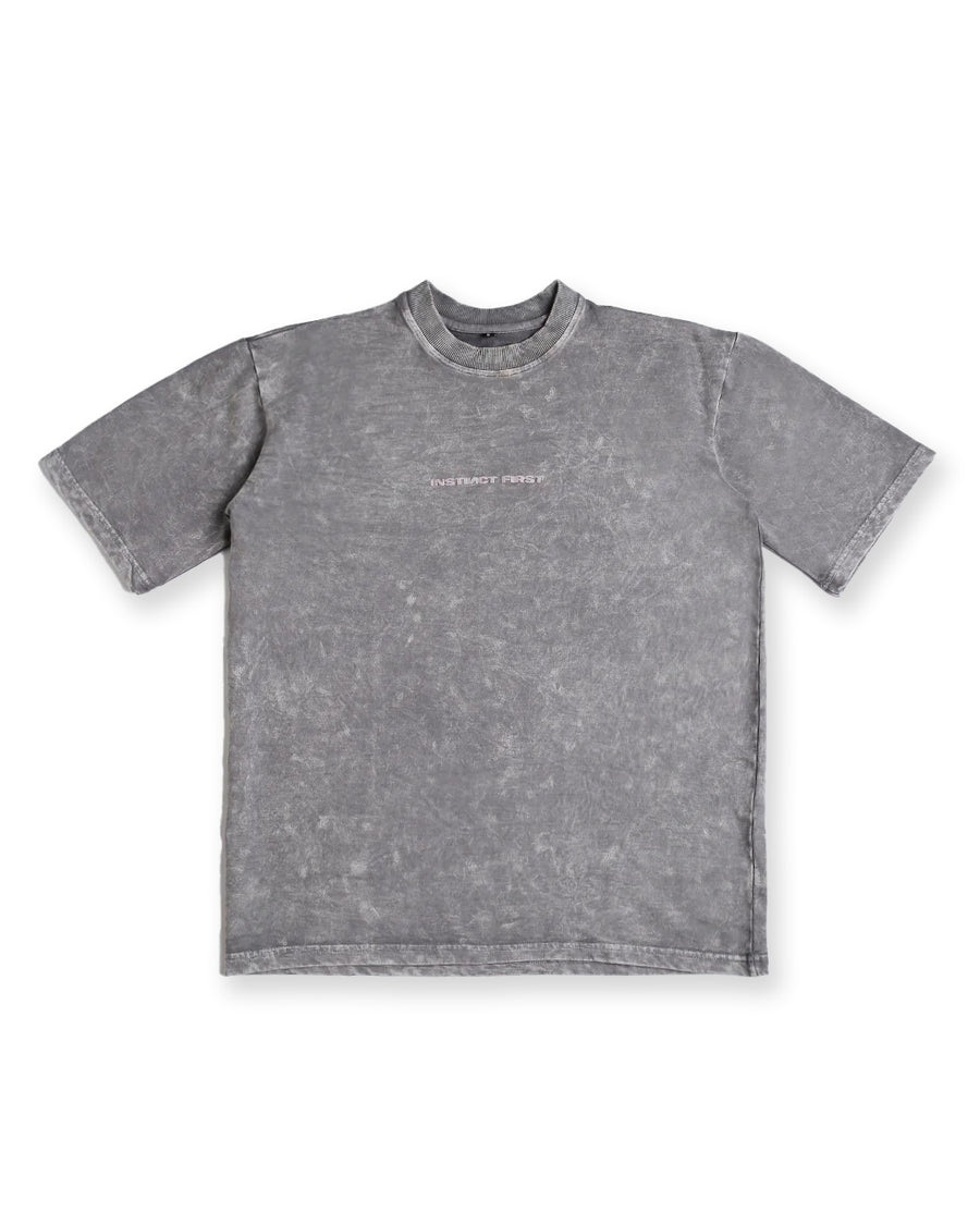 Washed Out Oversized T-shirt (Platinum)
