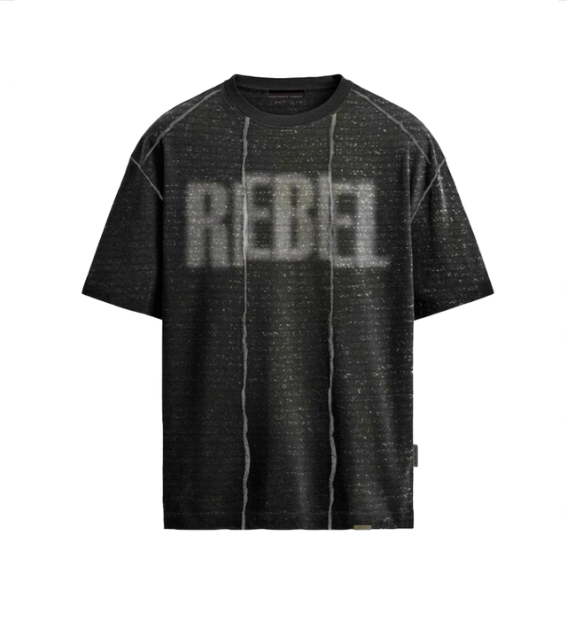 Rebel - Oversized T-shirt (Charcoal)