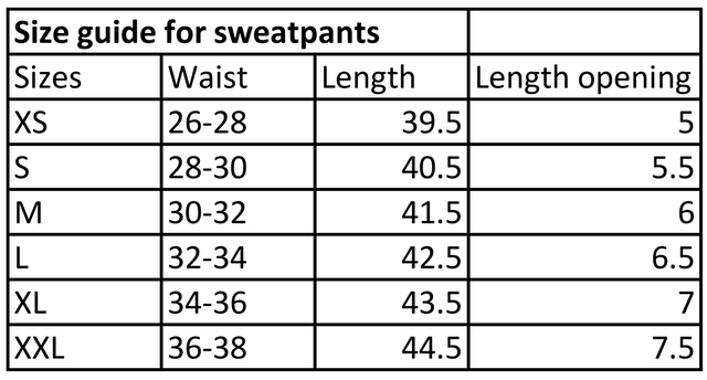 Sweatpants - IИ Classic Black