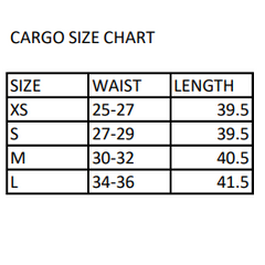 Oversized Cargo pants (Black)