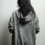 GRAPHITE Washed Oversized Hoodie