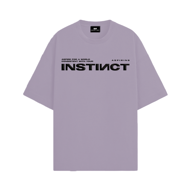 Oversized T-shirt - (Seeker Purple)