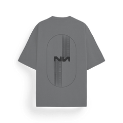 Oversized T-shirt - (Steel Grey)