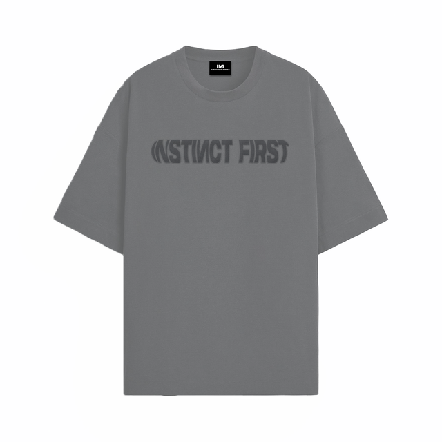 Oversized T-shirt - Steel Grey