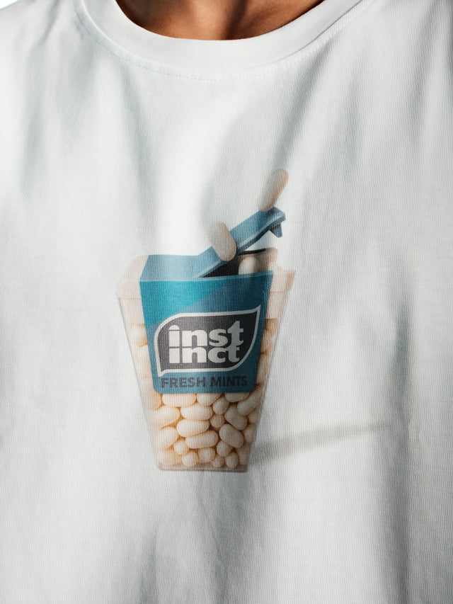 Tic Tac - Relaxed Fit Tshirt (White)