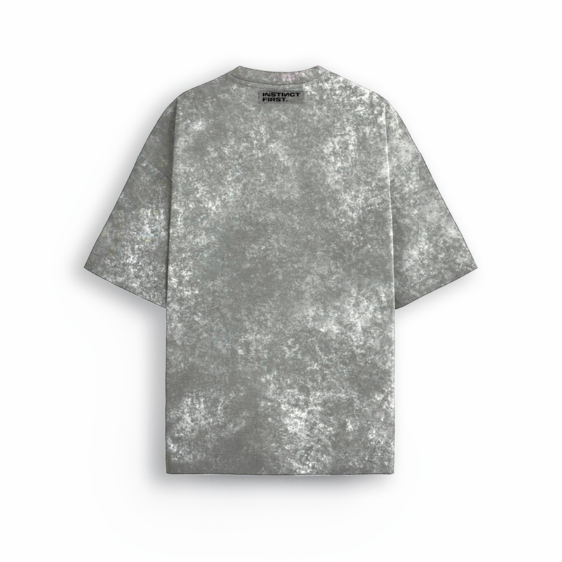 Washed oversized T-shirt (Jade)
