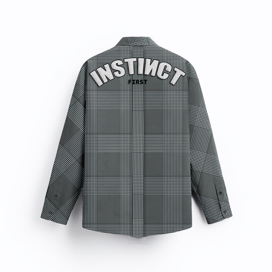 Flannel Shirt - (Fossil)