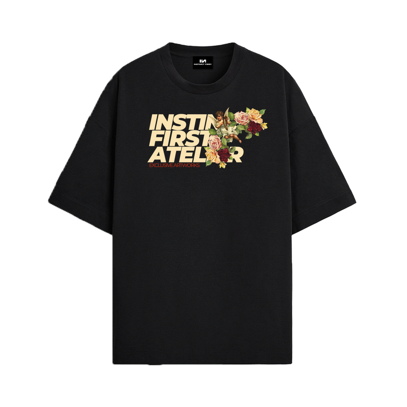 Exclusive Artworks Oversized T-shirt- (Black)
