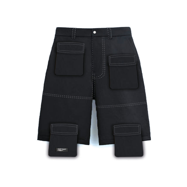Institute Black Shorts